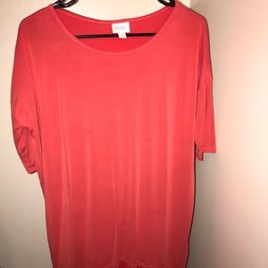 Red LuLaRoe Irma